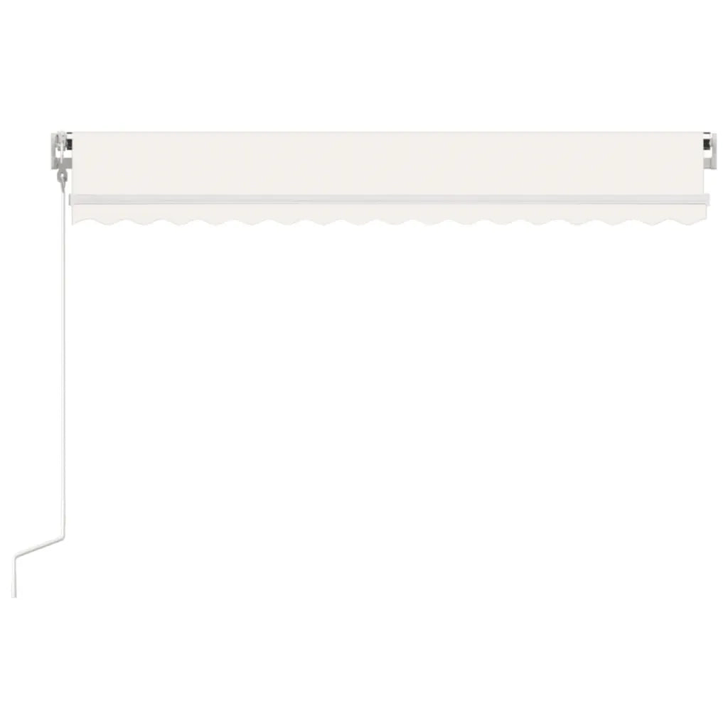 Tenda da Sole Retrattile Automatica 450x350 cm Crema cod mxl 55213