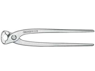 TENAGLIE PER FERRAIOLI E CEMENTISTI ZINCATA LUCIDA DIN ISO 9242- - mm.220 - 6 pezzi KNIPEX