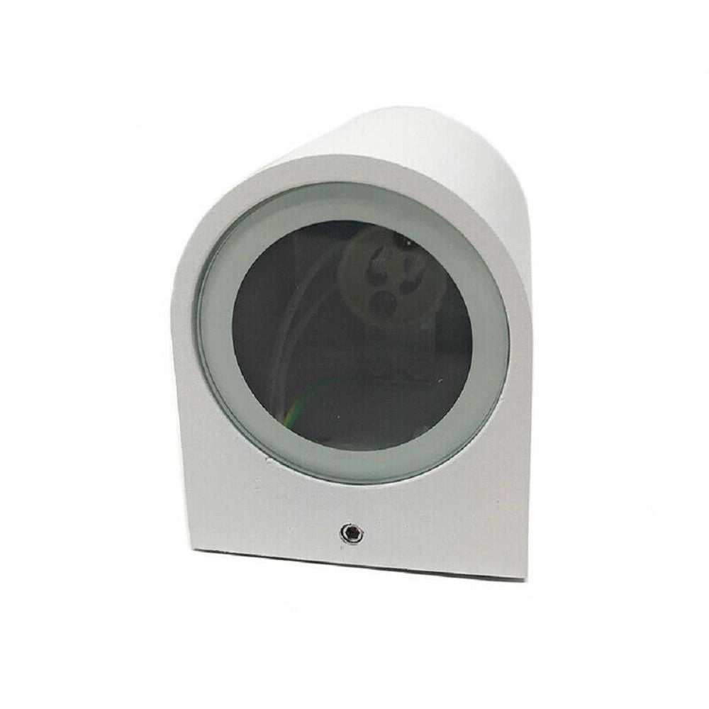 Trade Shop - Applique Moderno A Parete Per Esterno Lampada Giardino Faretto Gu10 Ip65 Es53 -