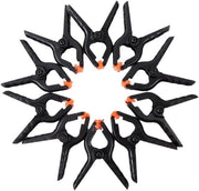 Set di Viti a Vela - Impianto di Viti in Plastica per Fai da Te per la Lavorazione del Legno, Clip di Supporto per Fotostudio, 10 Pezzi