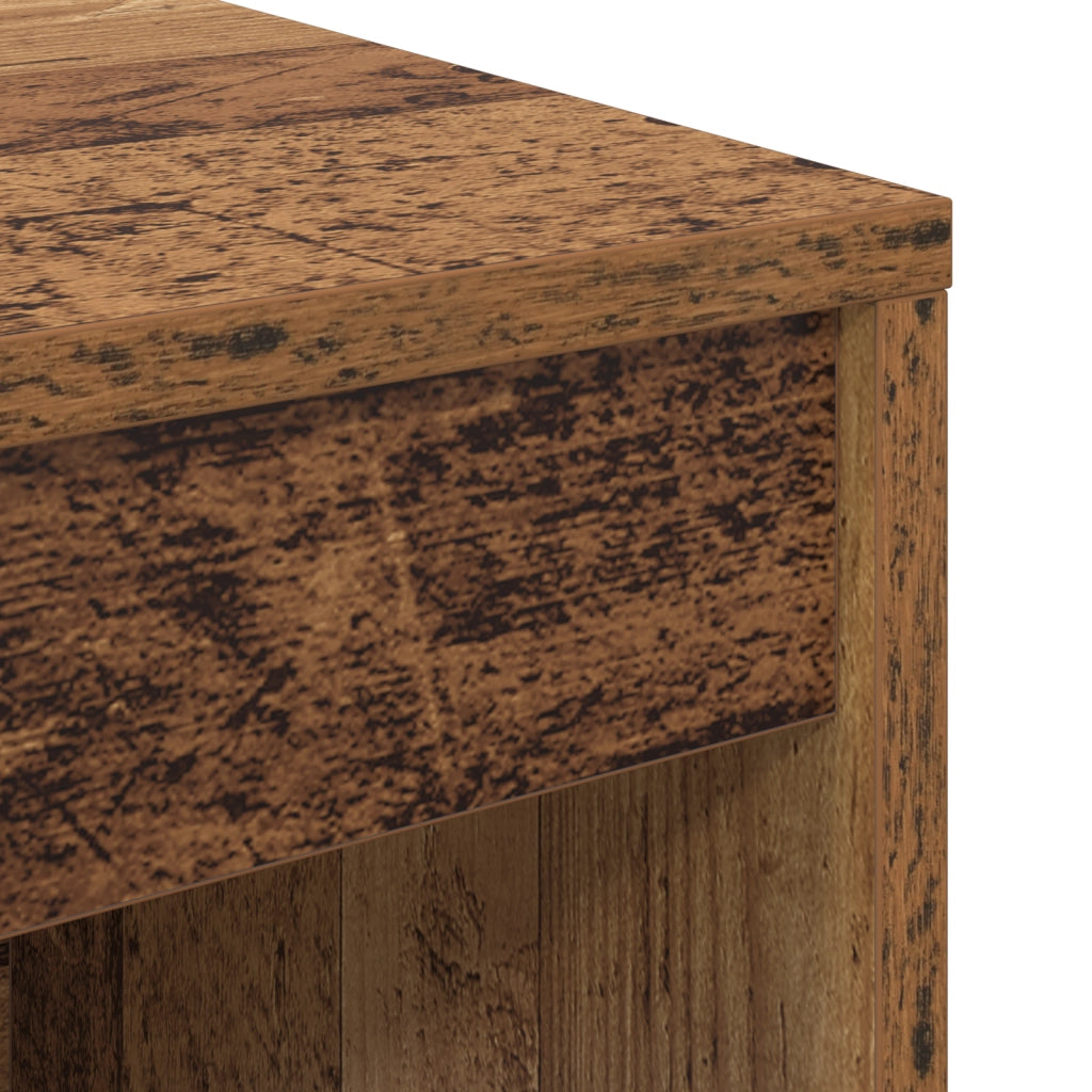 Scrivania Rustica Legno Vecchio Truciolare Piccola Magazzino