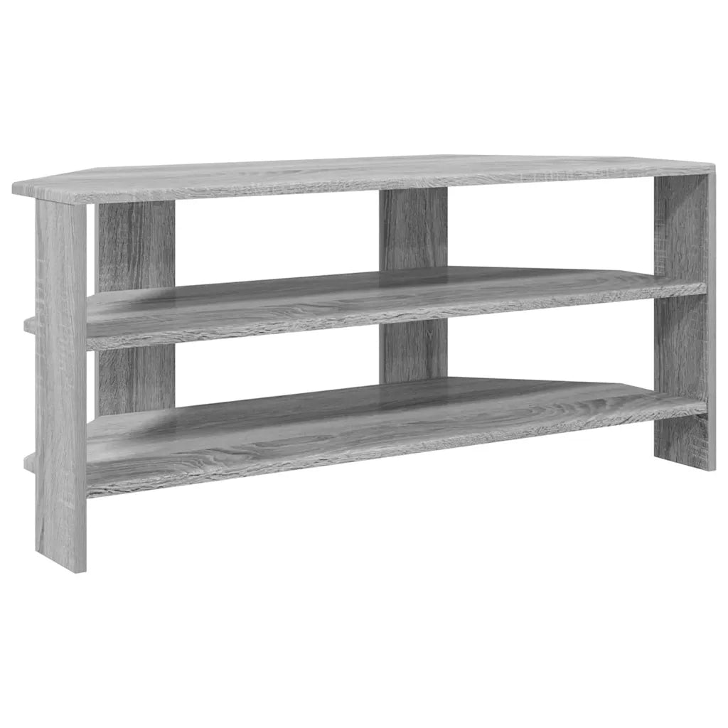 MobileTVAngolare Grigio Sonoma 102x40,5x45cm Legno multistrato
