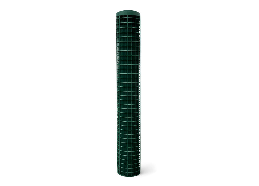 Rotolo Rete Metallica Outdoor Da Esterno Per Recinzioni Elettrosaldata Verde - 1x5mt-20x20mm - Verde