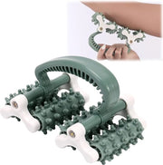 Strumenti per massaggi - Bastoni per massaggi - Rolli fasciali per le gambe - Strumenti per migliorare la circolazione sanguigna nei muscoli - Massaggio del tessuto connettivo profondo per rilassamento (adatto per schiena, collo, spalle e vita) - Verde