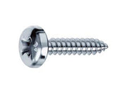 VITI AUTOFILETTANTI TESTA CILINDRICA ACCIAIO ZINCATO BIANCO- - ø mm.4,8x32 - 200 pezzi MUSTAD