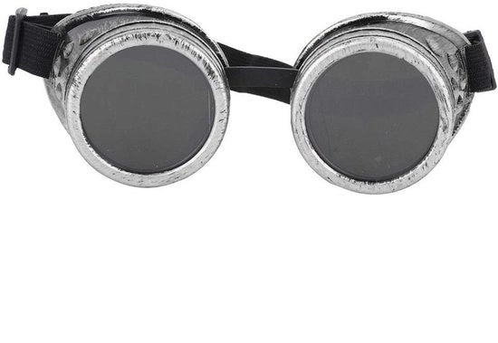 Accessorio di cosplay a forma di occhiali da sole steampunk - Occhiali da sole classici con protezione antisfregamento - Cuscino per naso regolabile - Materiale resistente e duraturo - Occhiali da sole vintage