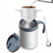 Macchina da Caffè da Campeggio 16oz - Set di Servizio per Inservire / Kit di Caffè da Campeggio / Set di Caffè per Viaggi / Kit di Caffè per Campeggio - Ideale per l'Uso all'Aperto e per le Vacanze - Bianco

Specifiche tecniche: 16oz