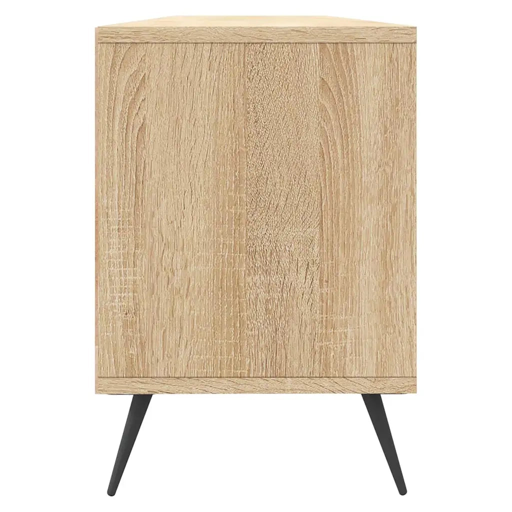 Mobile Porta TV Rovere Sonoma 150x30x44,5 cm Legno Multistrato