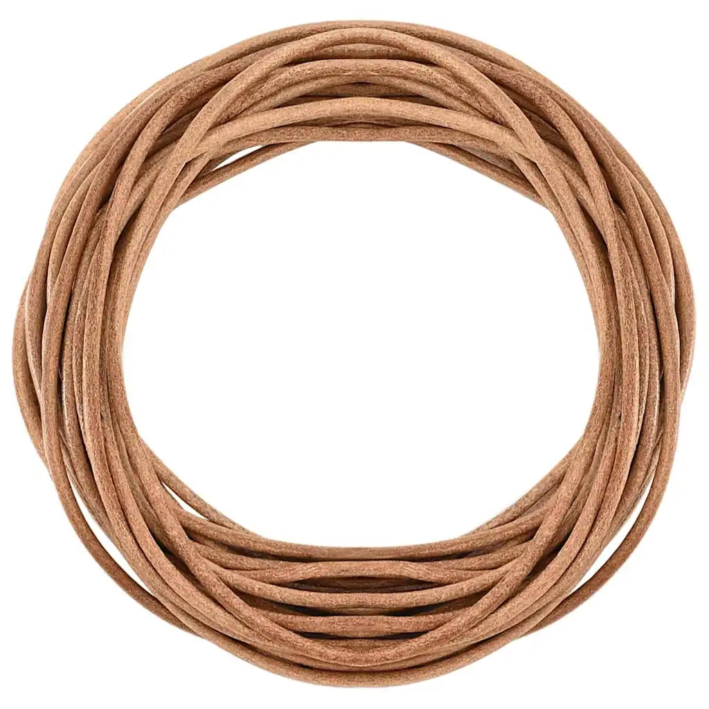 Cordino in Pelle Marrone ?5 mm x 5 m Pelle CFW3310122
