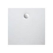 Piatto doccia quadrato in ceramica 90x90 BIANCO LUCIDO H 3.6 cm - AFRICA