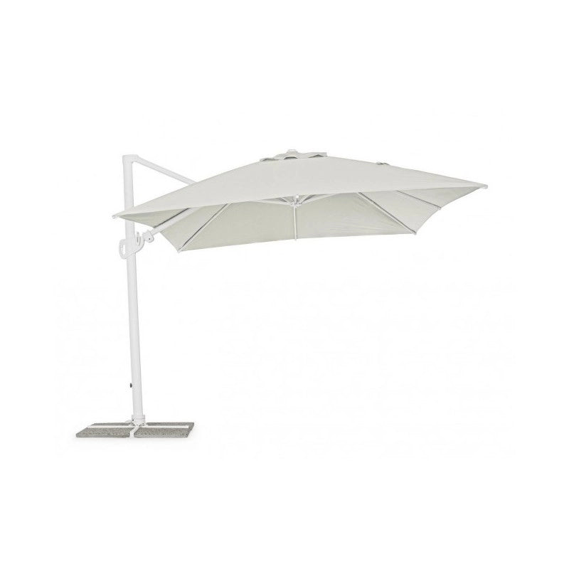 Ombrellone Eden bianco/ naturale 300x400xh260  cm