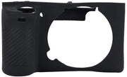 Copertura per fotocamera - Silicone - Sostenibile - Morbido - Protezione - Adatto per fotocamera A6500 - Nero