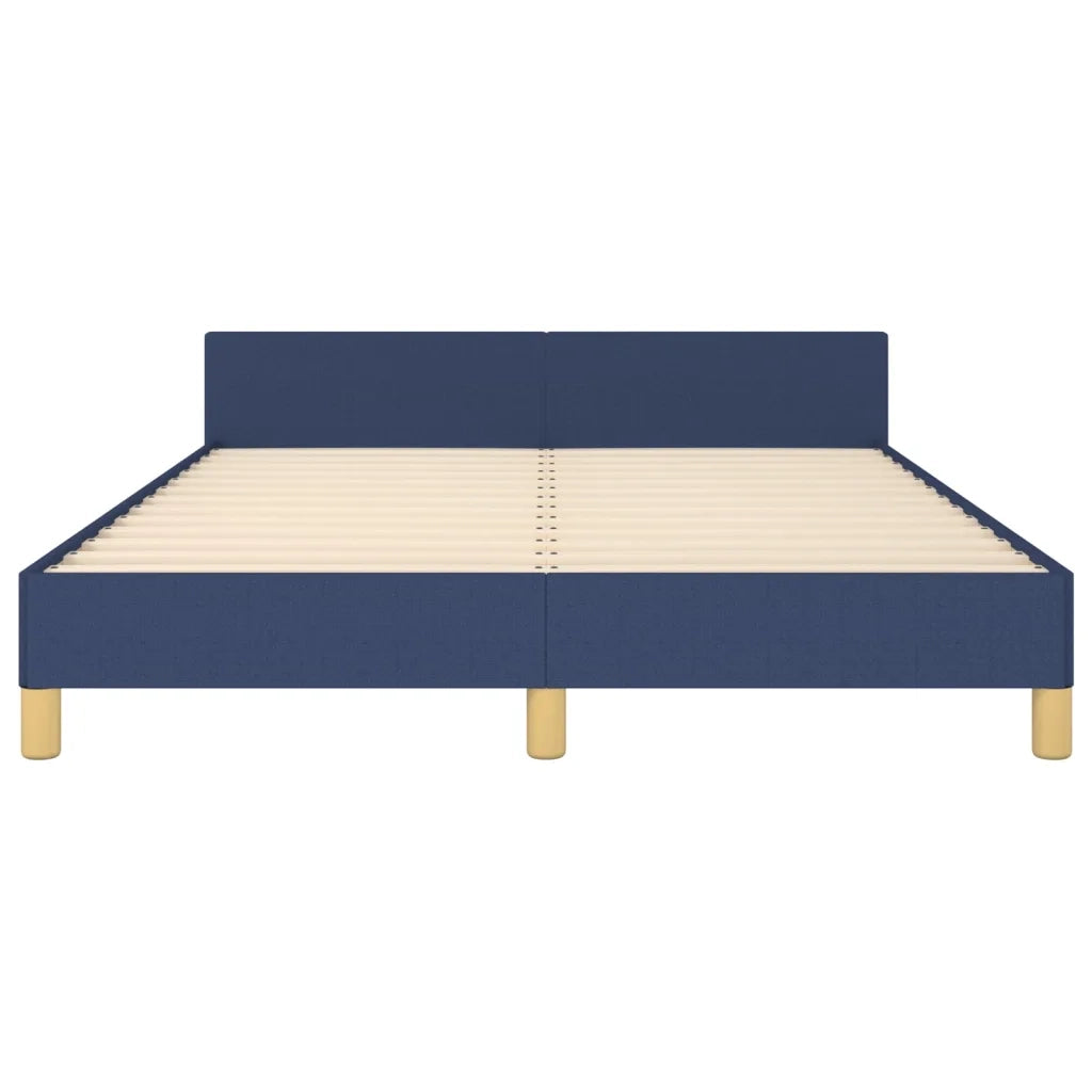 Giroletto senza Materasso Blu 140x200 cm in Tessuto 3124982