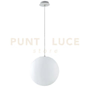 SOSPENSIONE DA GIARDINO GECO SFERA  BIANCA 1 LUCE ATTACCO E27 IP44 30X150CM
