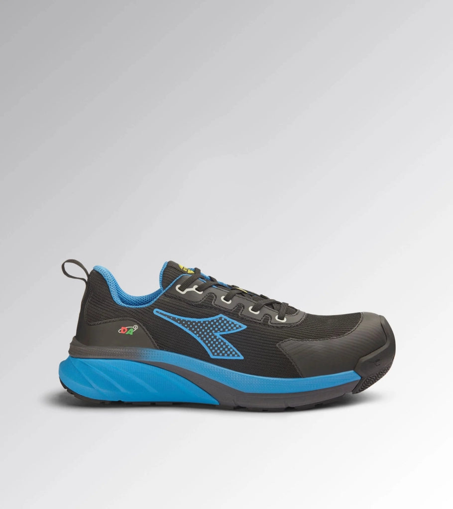 Scarpa Bassa Antinfortunistica S3S SRC Ammortizzata | Diadora Utility Vortex DA2 Nero/Rosso/39