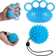 Allenatore delle dita 2 pezzi Trainer di presa Rafforzatore di stress Ballo di massaggio per adulti Ballo antistress per la riduzione dello stress e dell'ansia