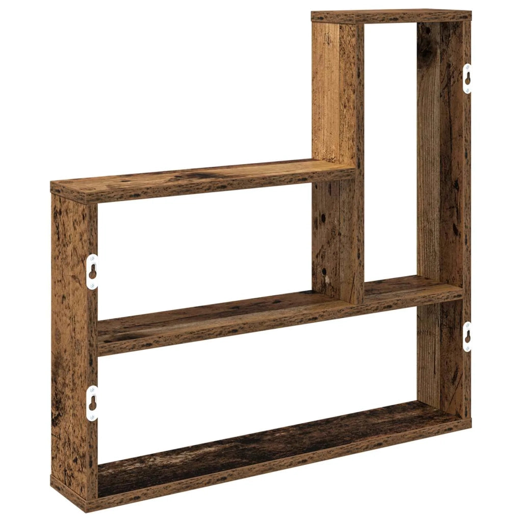 Scaffale da parete Legno antico 60 x 11 x 60 cm 8012170