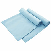 Asciugamani per Sedia Outdoor 2 pz | Teli per bagno Blu 130 x 60 cm