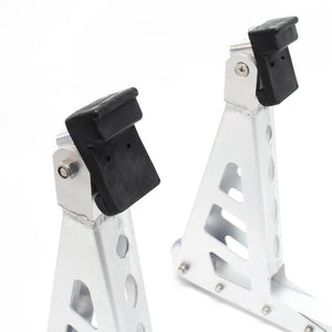 Cavalletto alzamoto universale Cavalletto per ruota anteriore moto Alluminio Bloccaruota