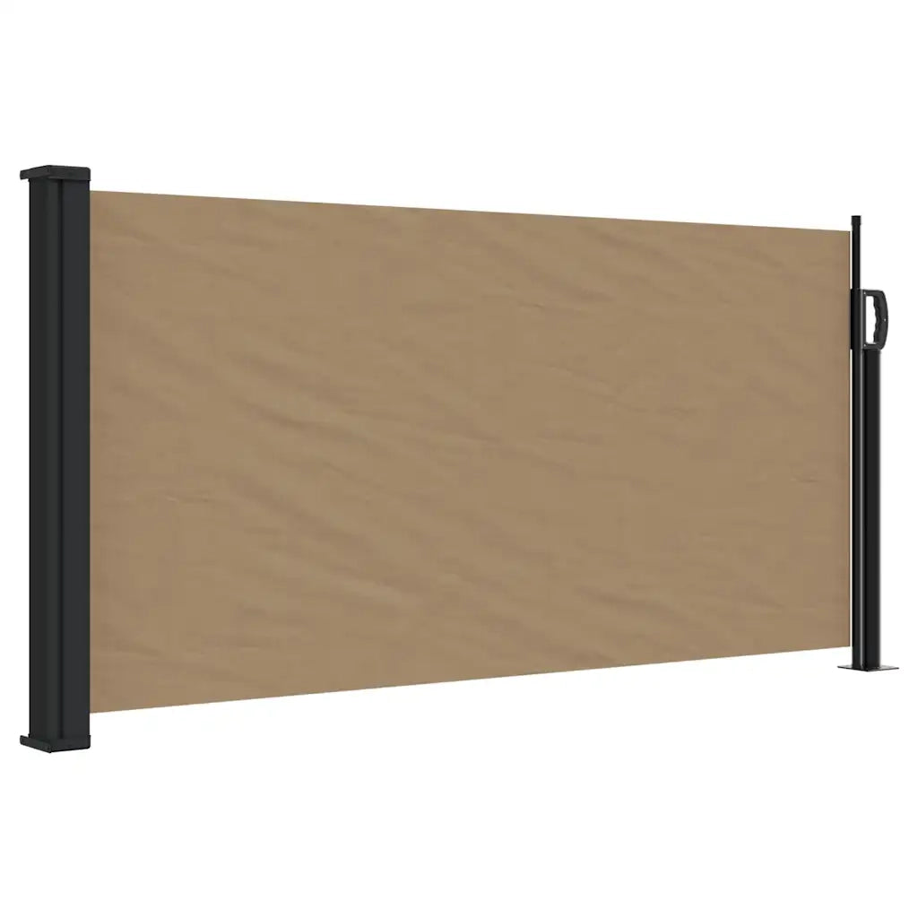 Tenda da Sole Laterale Retrattile Tortora 100x300 cm 4004274