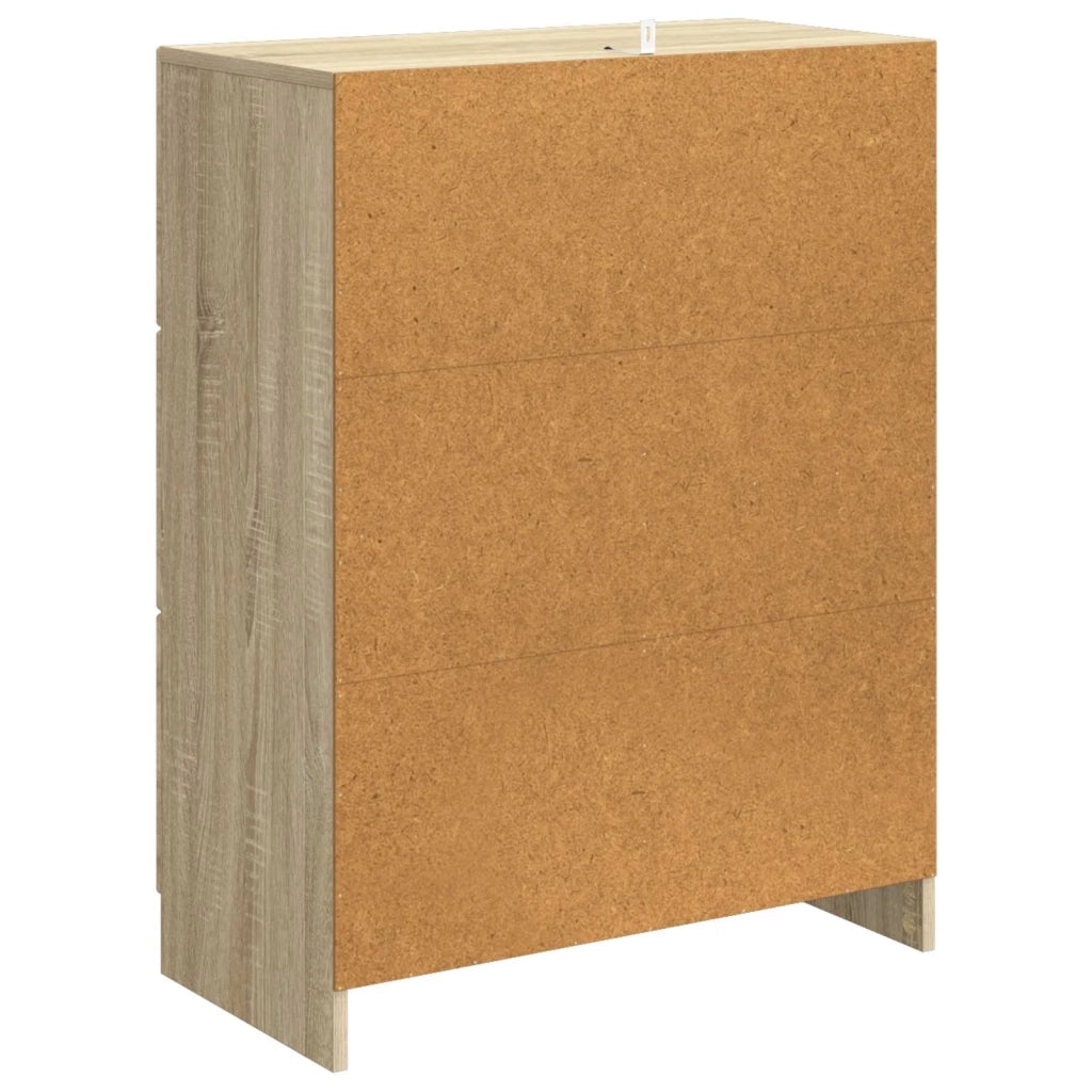 Credenza Rovere Sonoma 66 x 34,5 x 87 cm Legno ingegnerizzato