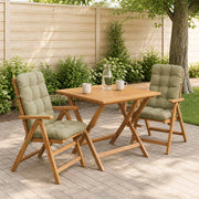 Cuscini per Sedia Alta in 2 Pezzi VIANEN 2 pcs 100% Poliestere 953749