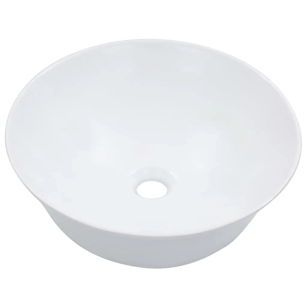 Lavandino 41x12,5 cm in Ceramica Bianco 143907