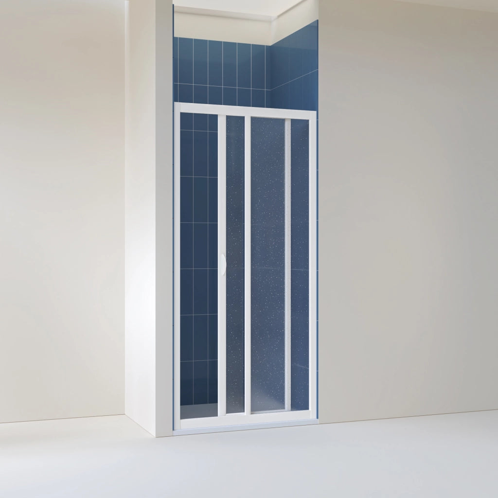 Porta doccia 110 CM in Acrilico mod. Smart con apertura laterale