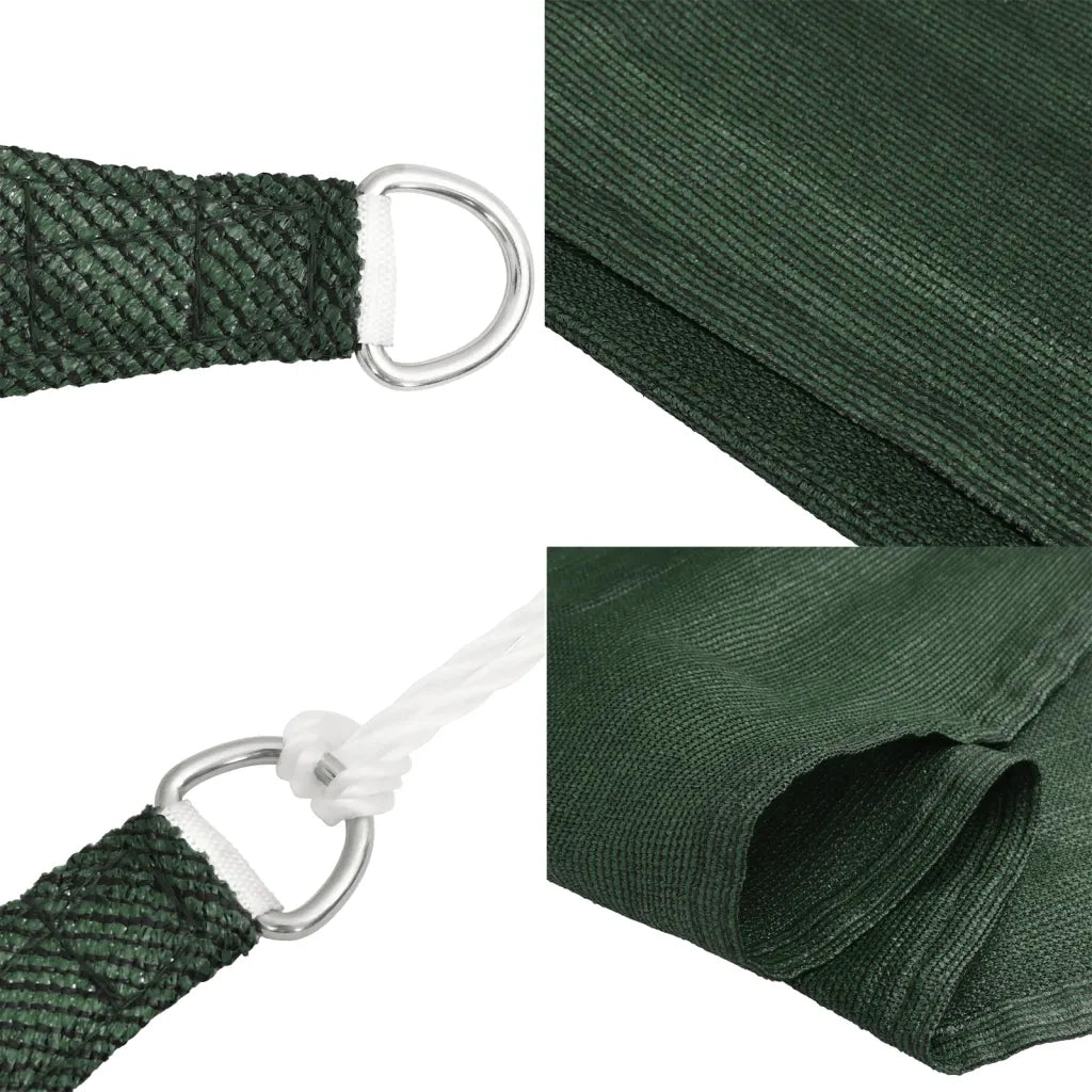 Vela Parasole 160 g/m² Verde Scuro 5x6 m in HDPE 311466