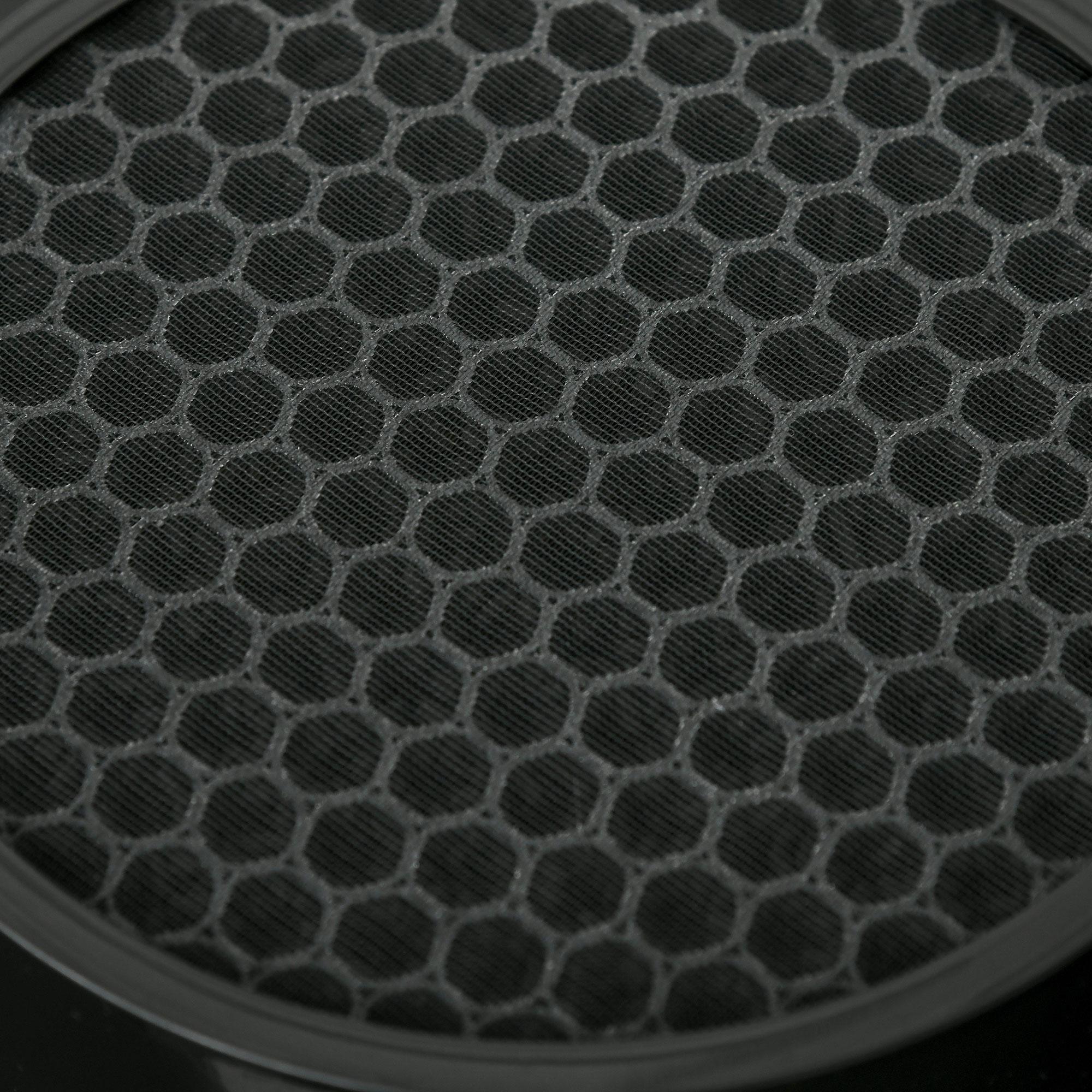 Purificatore d'Aria Ø20x32 cm 33W in ABS Bianco