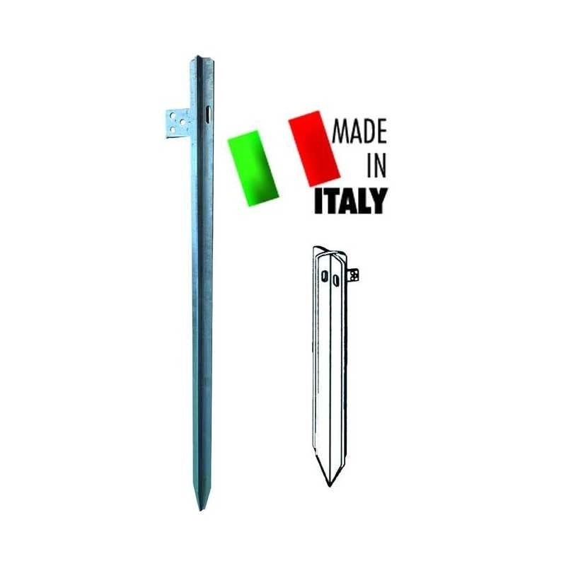 Puntazze Zincate a Croce 50X50X5 Mm 150 Cm
