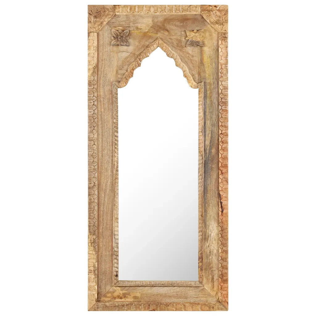 Specchio 50x3x110 cm in Legno Massello di Mango cod mxl 67699