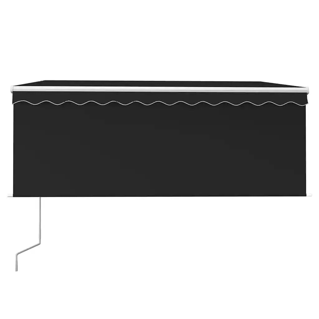 Tenda Retrattile Automatica con Parasole 3,5x2,5 m Antracite 3069289