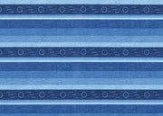 Copritutto Disegno Colorado - 260x280 - Blu