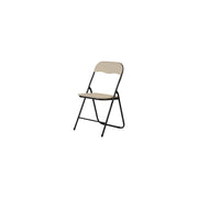 SEDIA PIEGHEVOLE POLO NERO/SABBIA- 6,0 pz