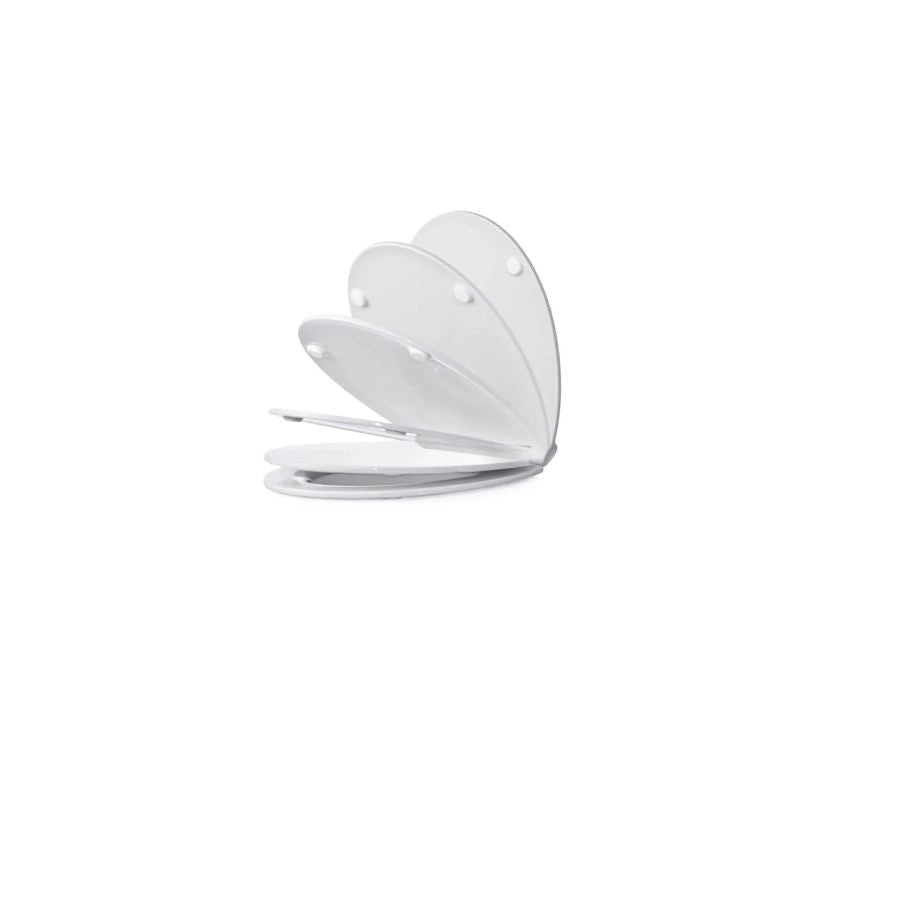 SEDILE WC - SLIM TERMO INDURENTE BIANCO UNIVERSALE SOFTCLOSE TAKEOFF