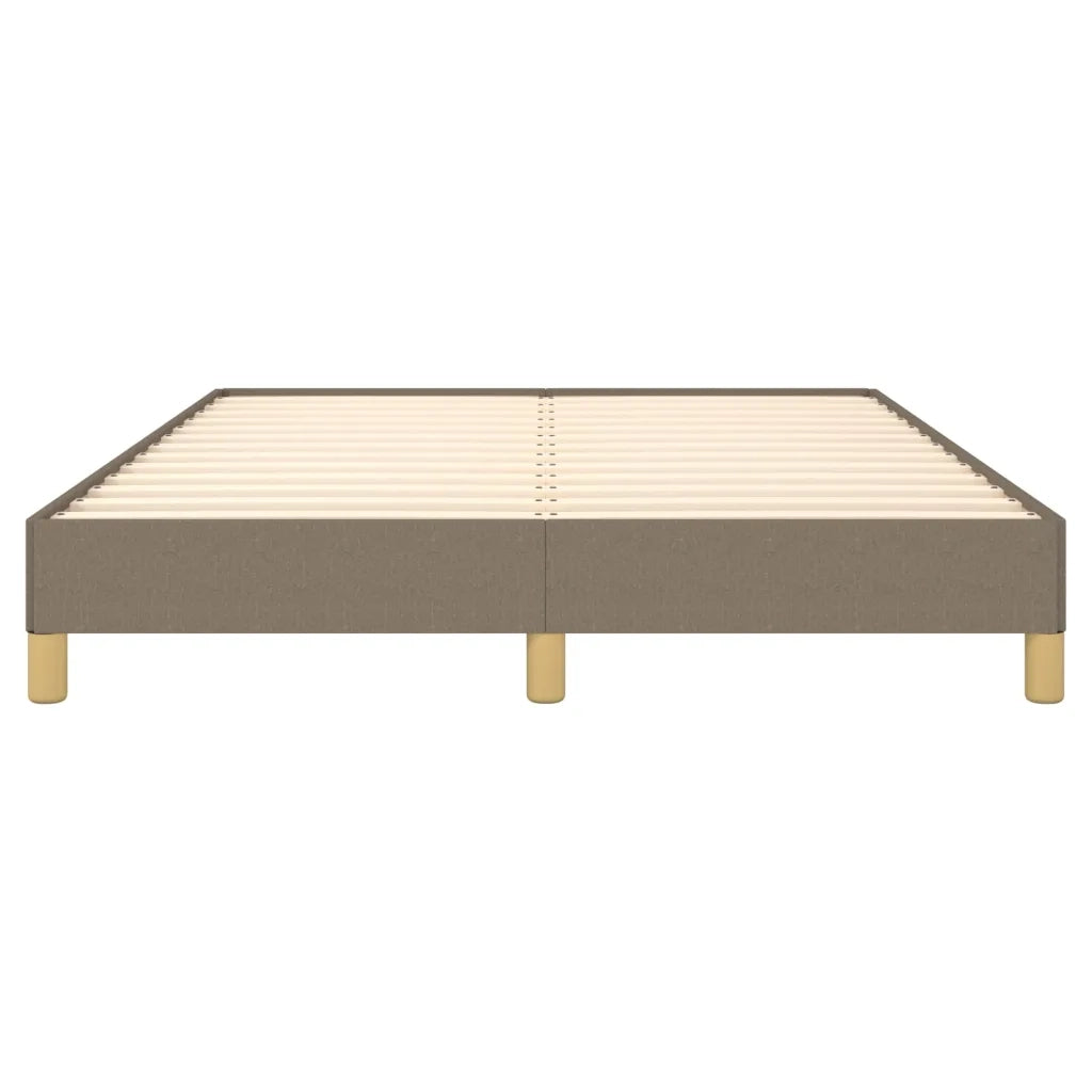Giroletto senza Materasso-Struttura Letto Tortora 140x190 cm in Tessuto 459302