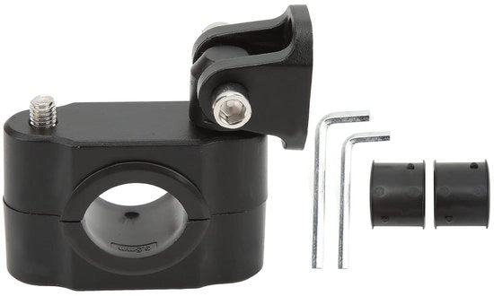Beugel per Motocicletta con Rotazione 360 Gradi - Lega di Alluminio - Beugel di Montaggio - Illuminazione a LED - Adatto per Diversi Veicoli - Inclusi Accessori