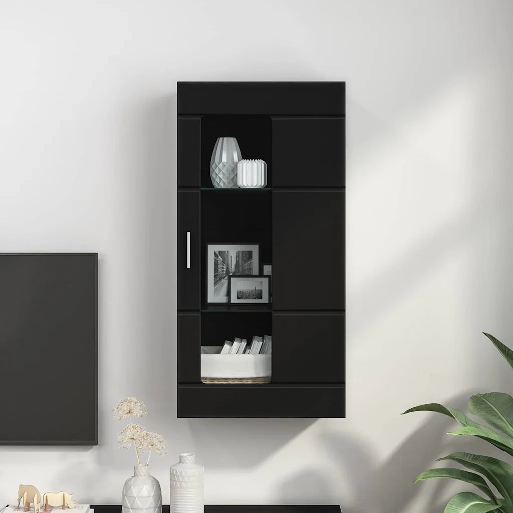 Armadio in Legno Nero 50 x 29 x 100 cm Legno multistrato CFW3770706