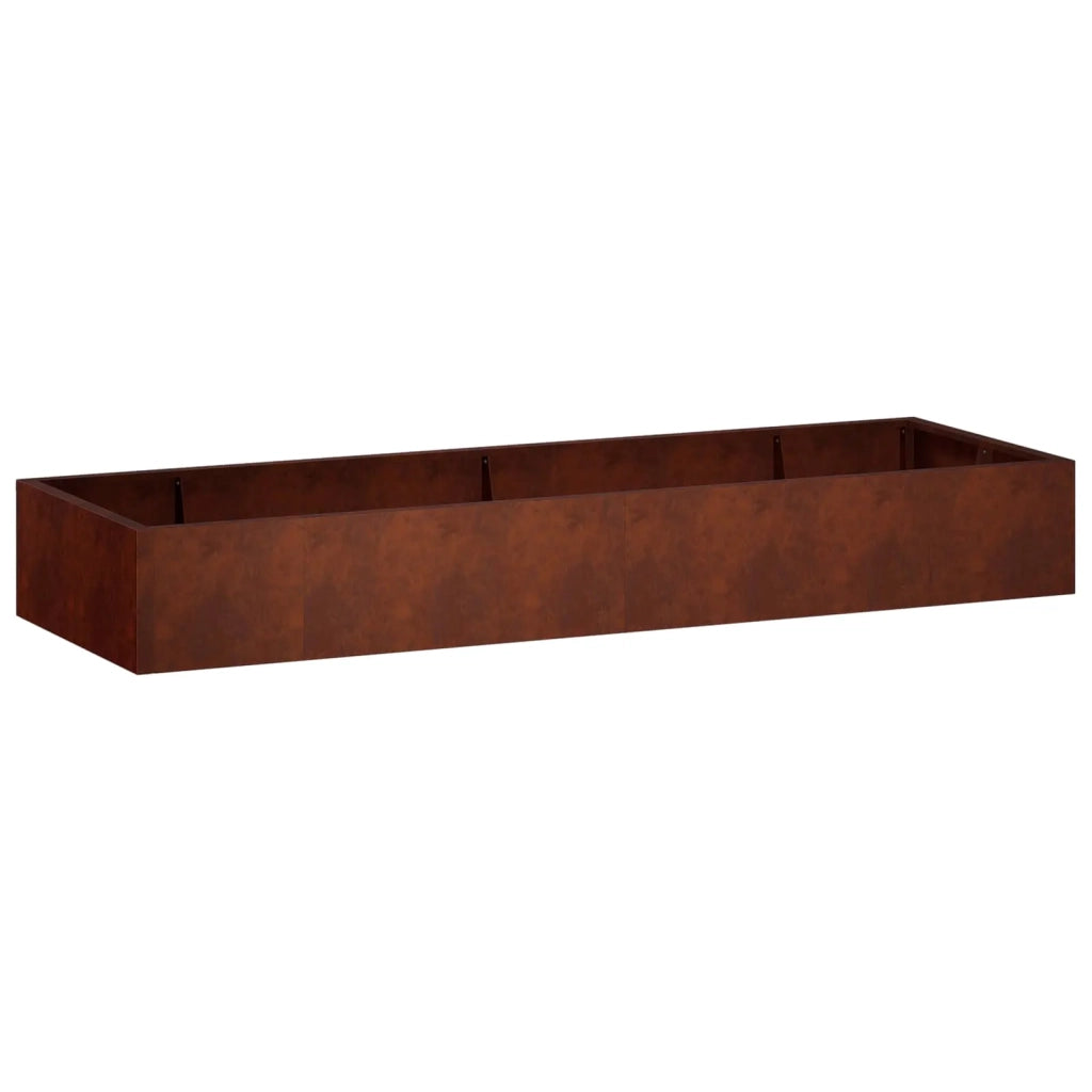 Muro di contenimento 8 pz 300 x 100 x 50 cm Acciaio Corten 3449260