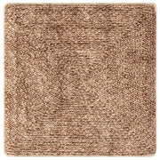 Runner in Moquette | Runner Tappeto MARSA Giallo 100 x 100 cm Poliestere e PVC
