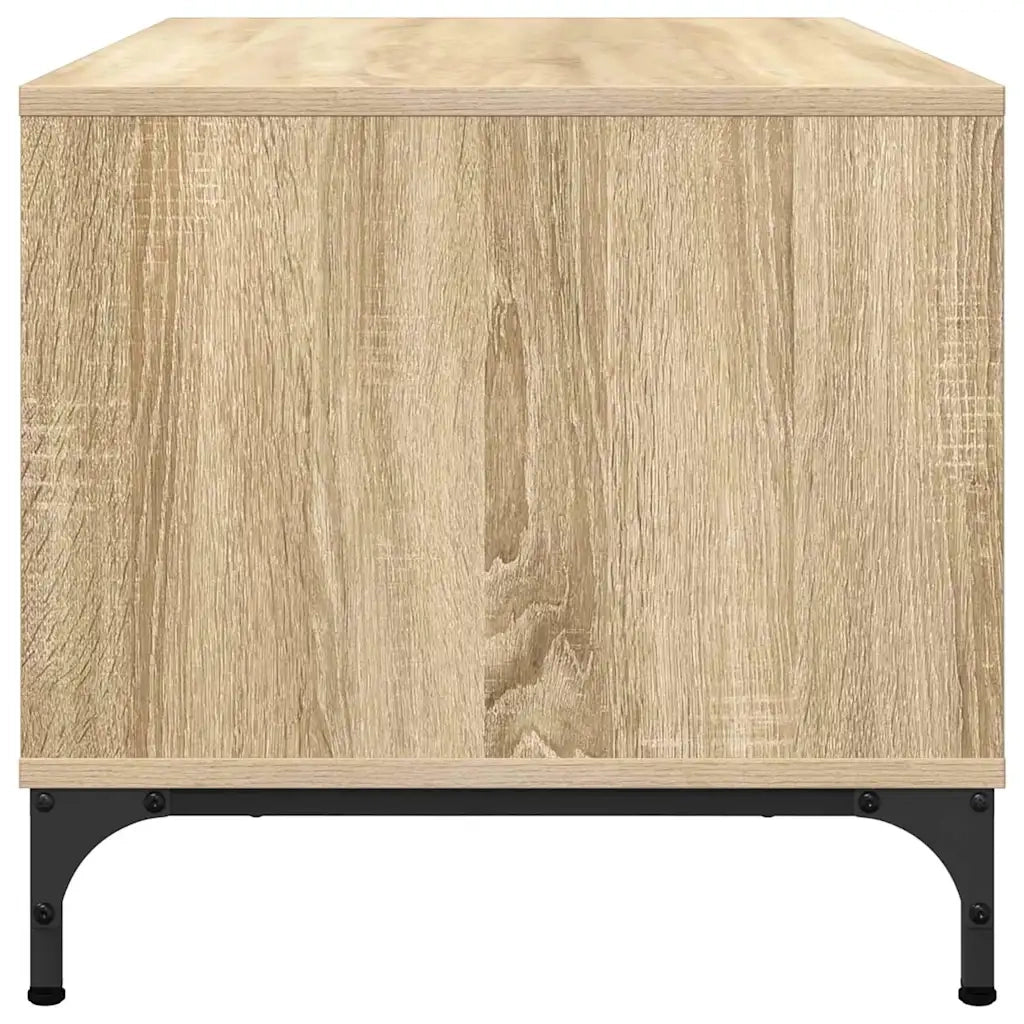 Tavolino da salotto con cassetto Rovere Sonoma 90 x 49 x 46 cm