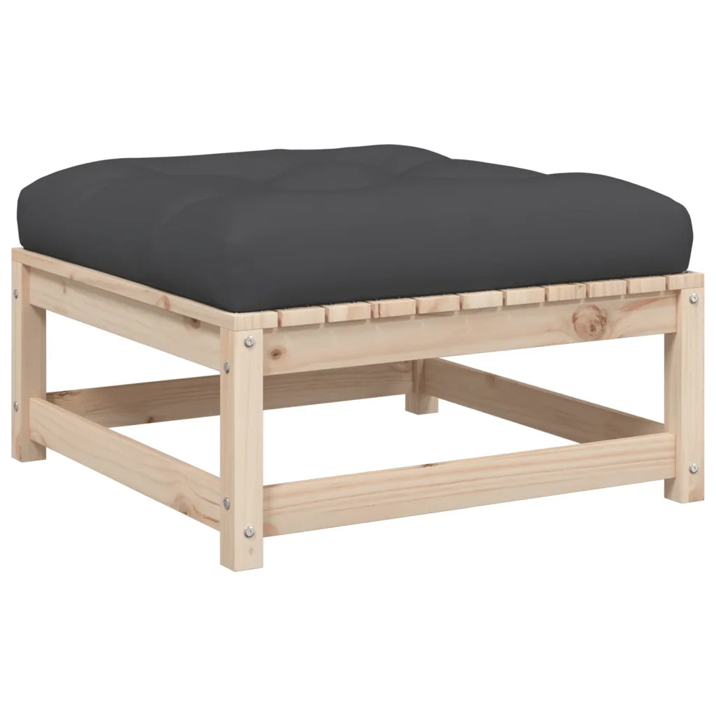 Set Divani da Giardino 7 pz con Cuscini Legno Massello di Pino 3299534