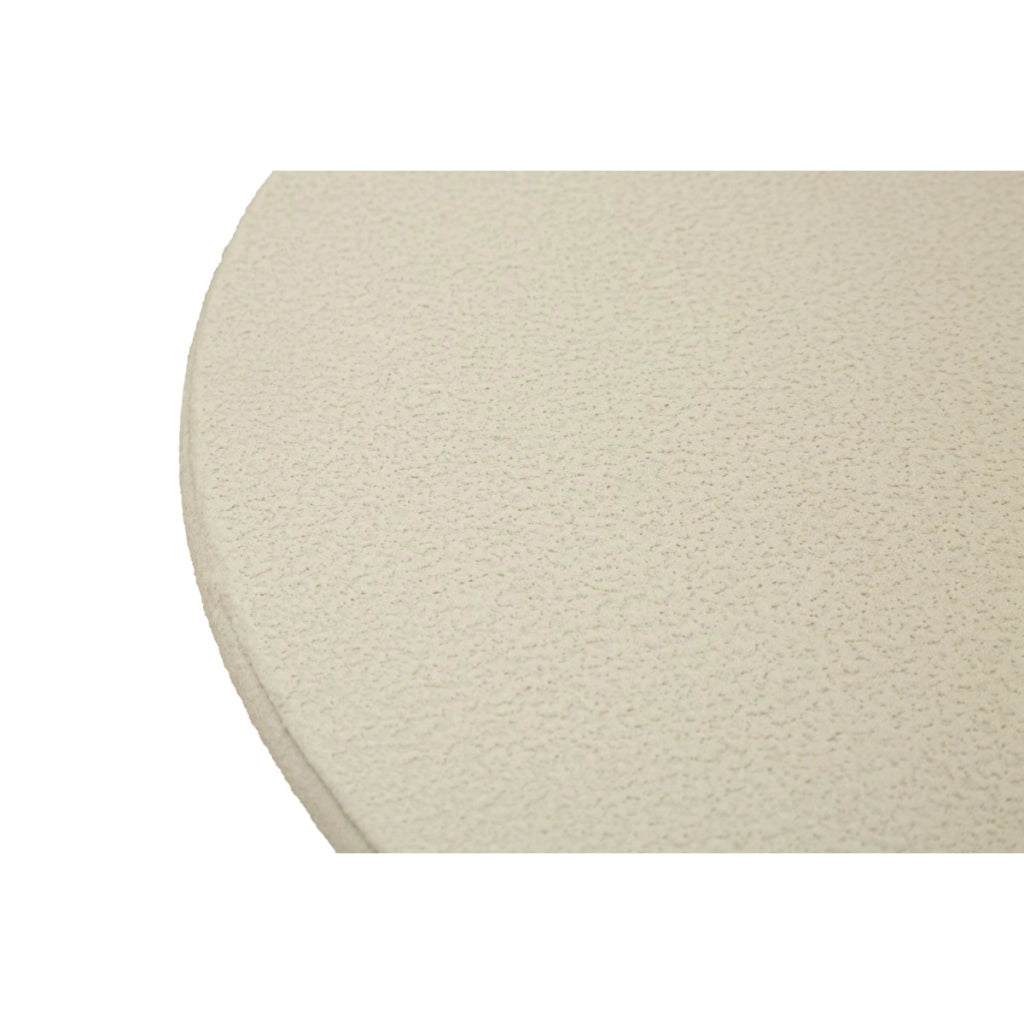 Tavolino VKH800, Beige, Metallo, 45x45x58 cm