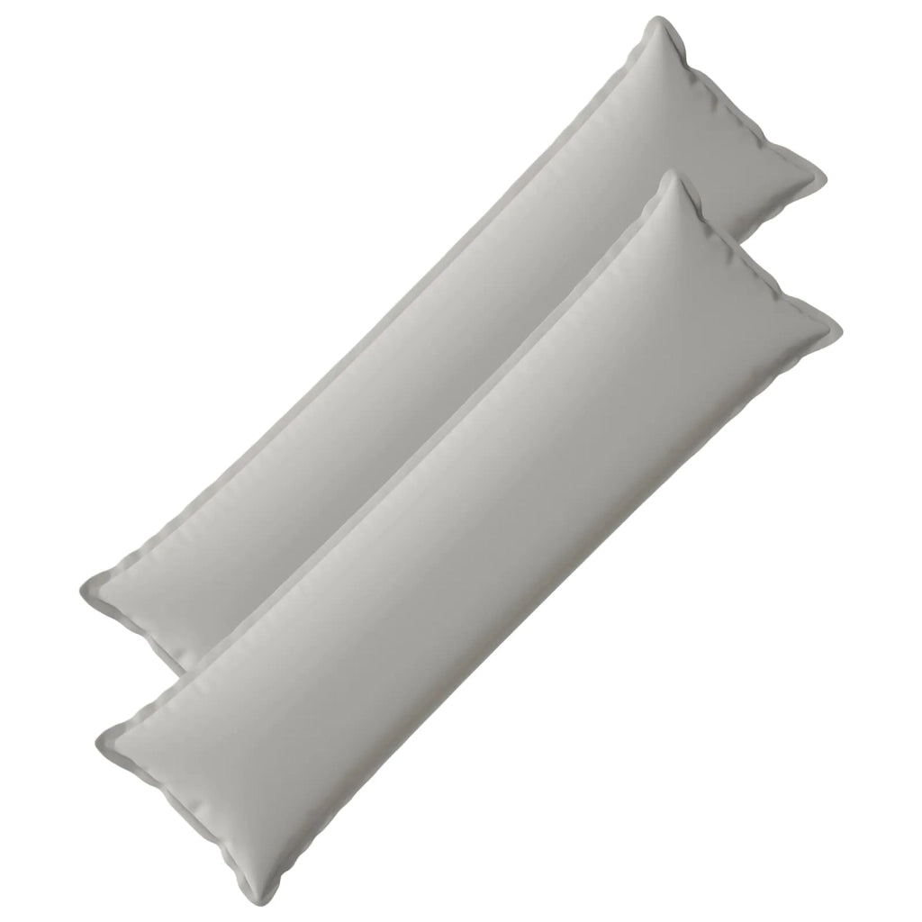 Federa 2 pcs HOUTEN Grigio 40 x 145 cm Poliestere 917287