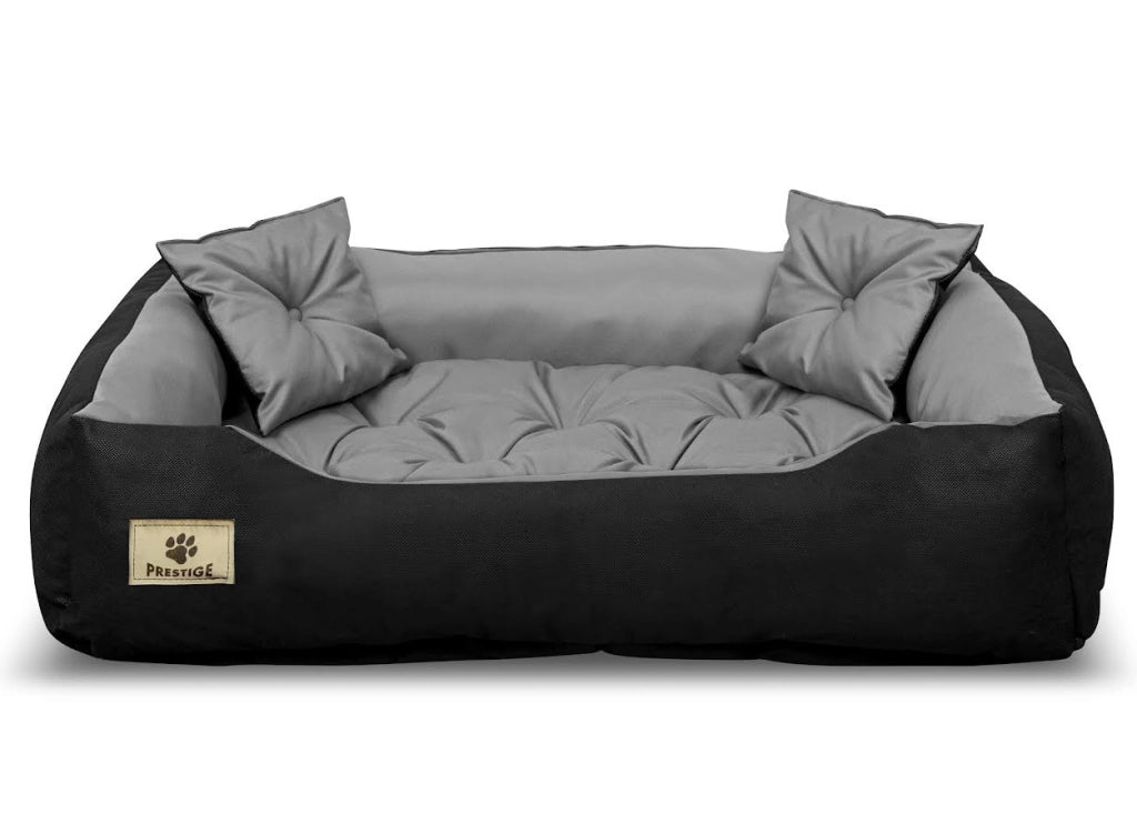 AIO FACTORY 75x65 cm PRESTIGE Letto per cani impermeabile grigio