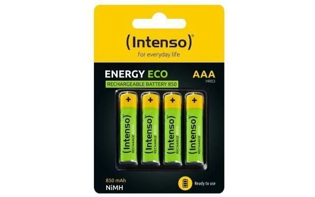 Intenso 7505114 batteria per uso domestico Batteria ricaricabile Mini Stilo AAA Nichel-Metallo Idruro (NiMH)
