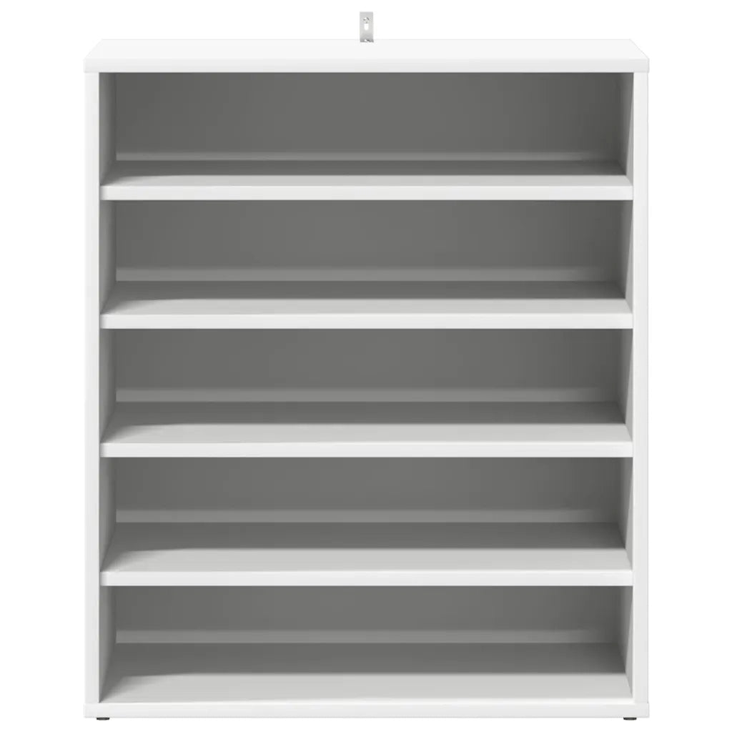 Scarpiera Bianca 60x35x70 cm in Truciolato 808936