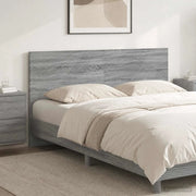 Testiera da Muro HAARLEM Sonoma grigio Legno ingegnerizzato 896931