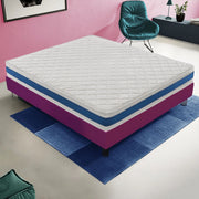 Materasso Singolo 90x200 in Waterfoam - Ortopedico - reversibile - 11 zone di comfort - H1